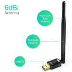 Équipement Wi-Fi 2.4G 150 Mbps avec antenne 6dBi